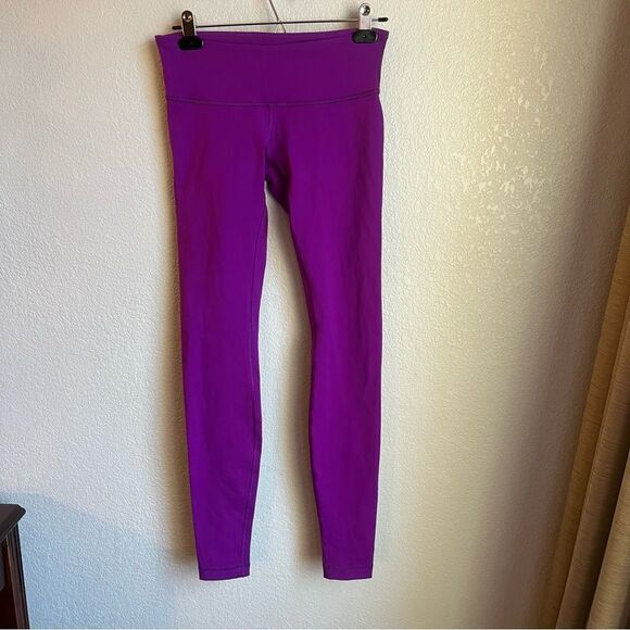 Lululemon Violet Wunder Under Tight Low Rise - Picture 4 of 6